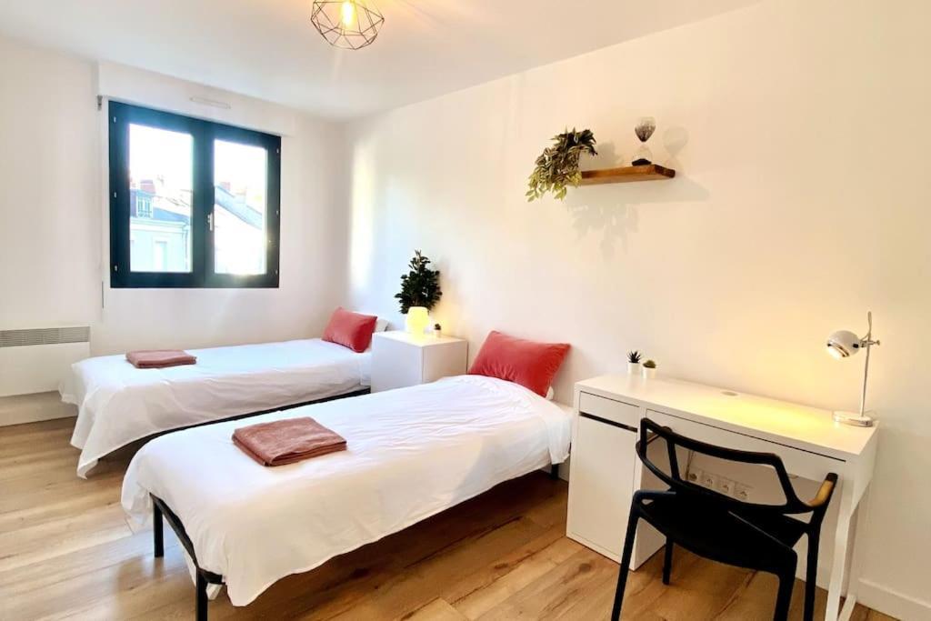 אנז'ה Appartement Centre Des Congres - Balcon - Facultes - Parking מראה חיצוני תמונה